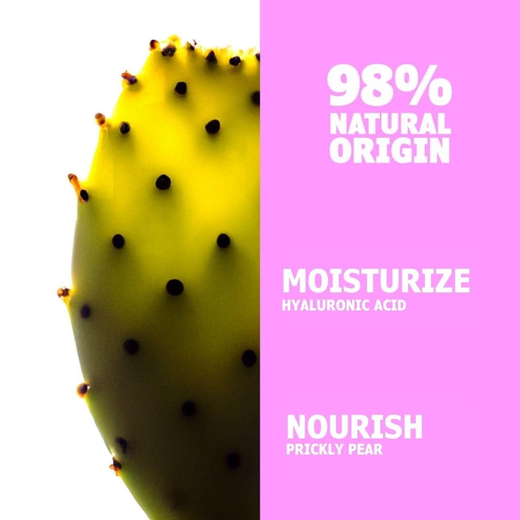 La Crique Glow Primer Serum – Hydrating Primer with Hyaluronic Acid & Prickly Pear Extract – 98% Natural, Vegan, 1.01 Fl Oz - görsel 7