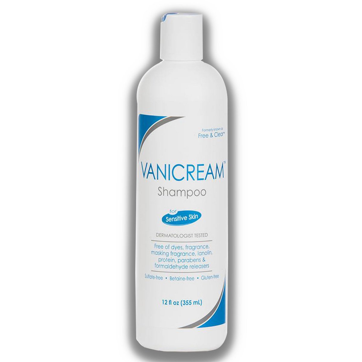 Vanicream 3-in-1 Shampoo, Conditioner & Body Wash – 12 oz Each (Pack of 3) – Gentle, Fragrance-Free, Sensitive Skin Formula Avelisse