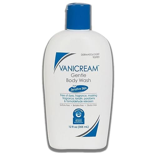 Vanicream 3-in-1 Shampoo, Conditioner & Body Wash – 12 oz Each (Pack of 3) – Gentle, Fragrance-Free, Sensitive Skin Formula Avelisse