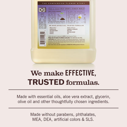 Mrs. Meyer's Clean Day Hand Soap Refill, Compassion Flower Scent, 33 Fl Oz Avelisse