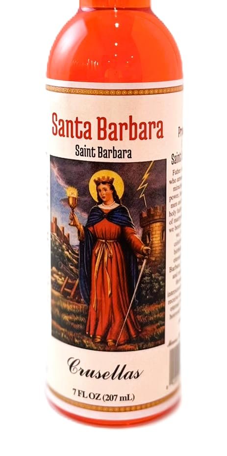 Crusellas Santa Barbara (Saint Barbara) Cologne 7 Fl. Oz. - Traditional Fragrance - görsel 3