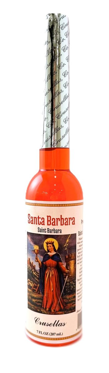 Crusellas Santa Barbara (Saint Barbara) Cologne 7 Fl. Oz. - Traditional Fragrance - görsel 1