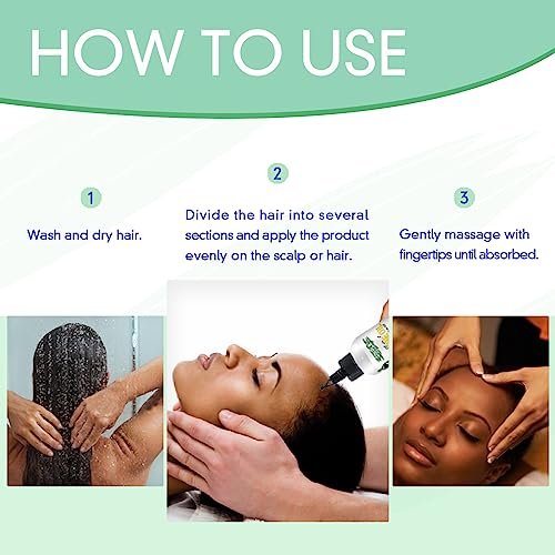 Natural 10 in 1 Chebe Oil Moisturizer for Scalp - African Chebe Powder for Stronger, Thicker, Longer Hair - All Hair Types (2 Pack) - görsel 14