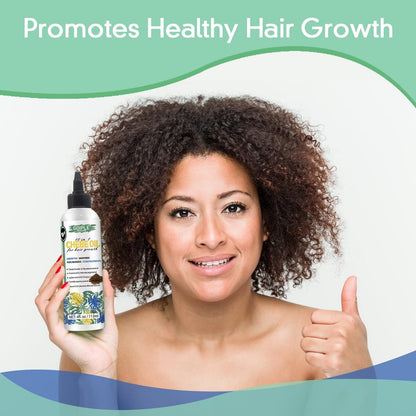 Natural 10 in 1 Chebe Oil Moisturizer for Scalp - African Chebe Powder for Stronger, Thicker, Longer Hair - All Hair Types (2 Pack)