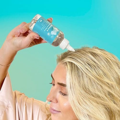 DERMA E Scalp Relief Rinse – Soothing Scalp Treatment with Tea Tree & Peppermint, 4 Fl Oz Avelisse