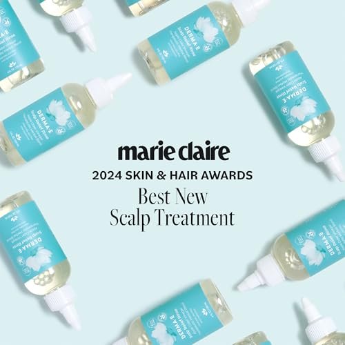 DERMA E Scalp Relief Rinse – Soothing Scalp Treatment with Tea Tree & Peppermint, 4 Fl Oz Avelisse