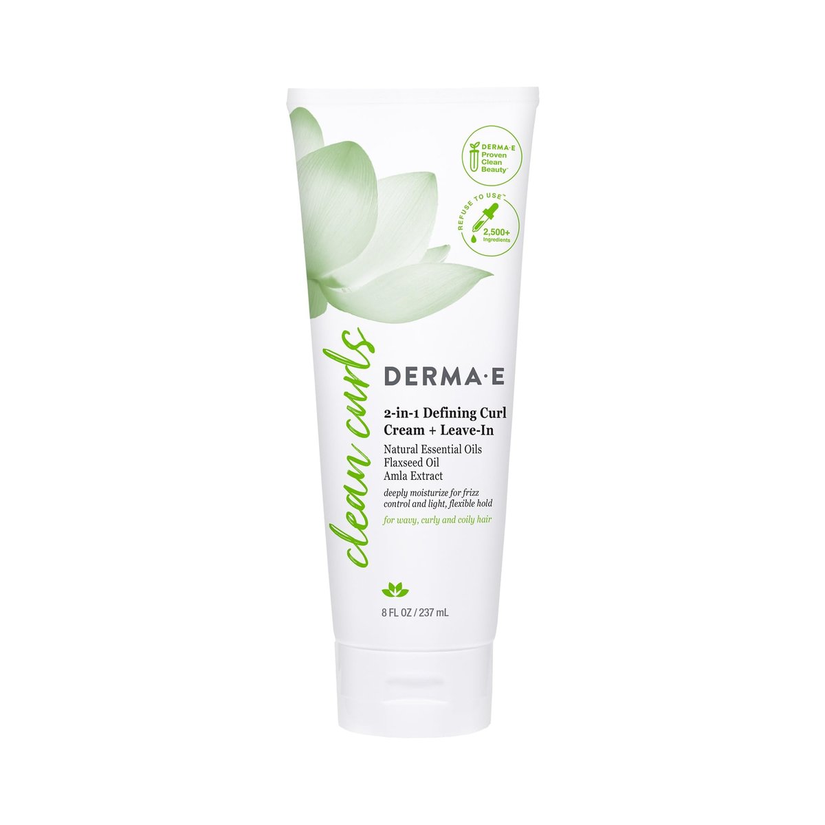 DERMA E Ramos 2-in-1 Defining Curl Cream & Leave-In Conditioner - 8 fl oz Avelisse