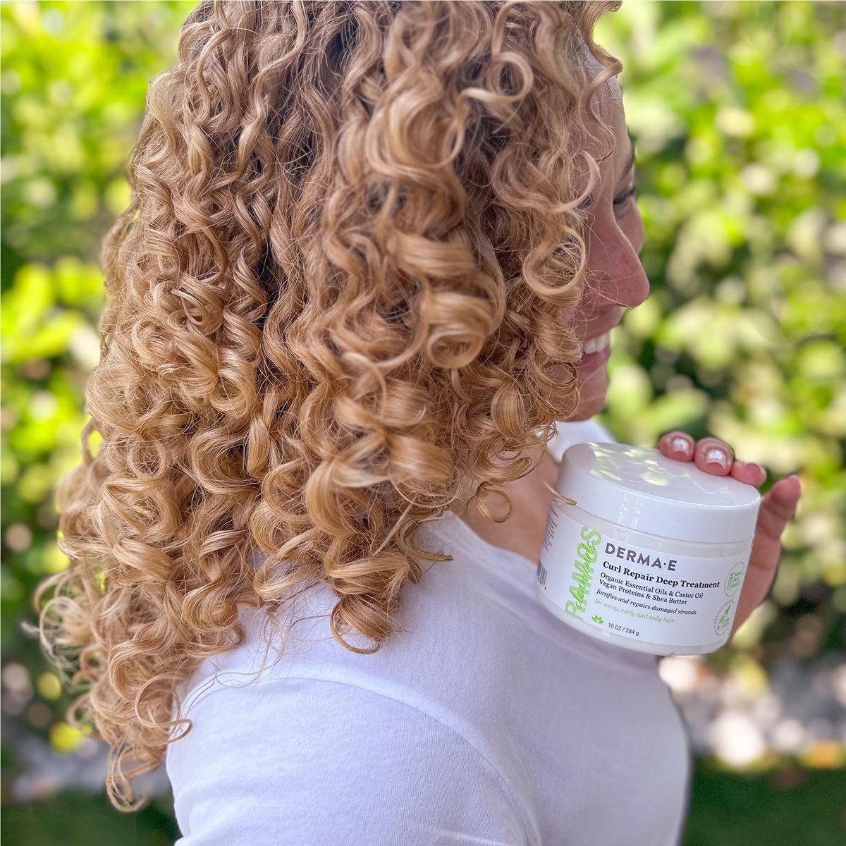 DERMA E Ramos Curl Repair Deep Treatment - Intensive Hair Mask for Curly Hair, 10 oz Avelisse