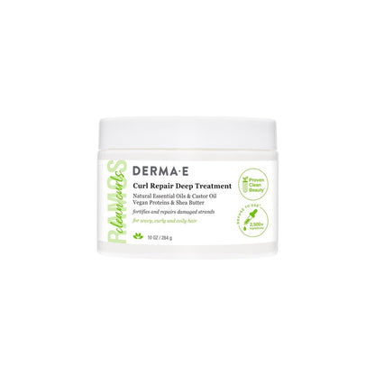 DERMA E Ramos Curl Repair Deep Treatment - Intensive Hair Mask for Curly Hair, 10 oz Avelisse