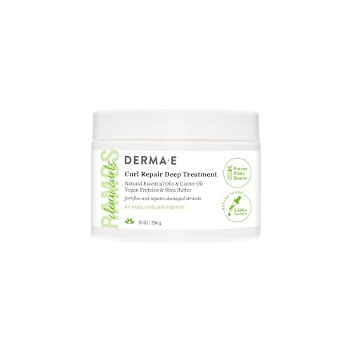 DERMA E Ramos Curl Repair Deep Treatment - Intensive Hair Mask for Curly Hair, 10 oz Avelisse
