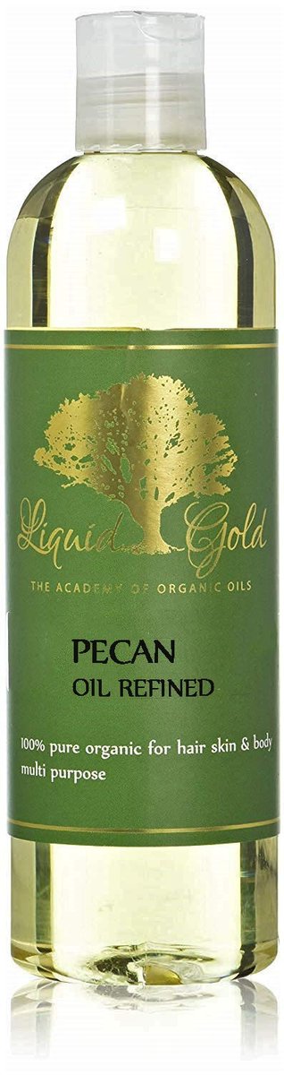 Liquid Gold Inc 100% Pure Cold Pressed Natural Organic Pecan Oil - 12 oz - görsel 1
