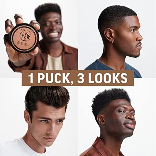 American Crew Men's Hair Pomade Duo Gift Set – Medium Hold & High Shine, Travel Size 2.35 oz Each Avelisse