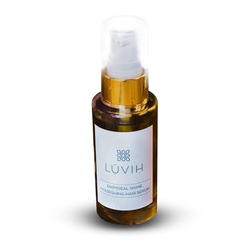 LUVIH Empyreal Shine Hair Serum with Ashwagandha, Amla & Rosemary Oils - Ayurvedic Hair Growth & Hydration for Women and Men, 50 mL (1.7 Fl Oz) - görsel 2