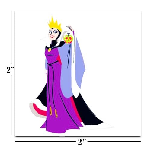 Disney Villains Temporary Tattoos – 72 Perforated 2x2 Inch Tattoos for Kids Party Favors - görsel 4