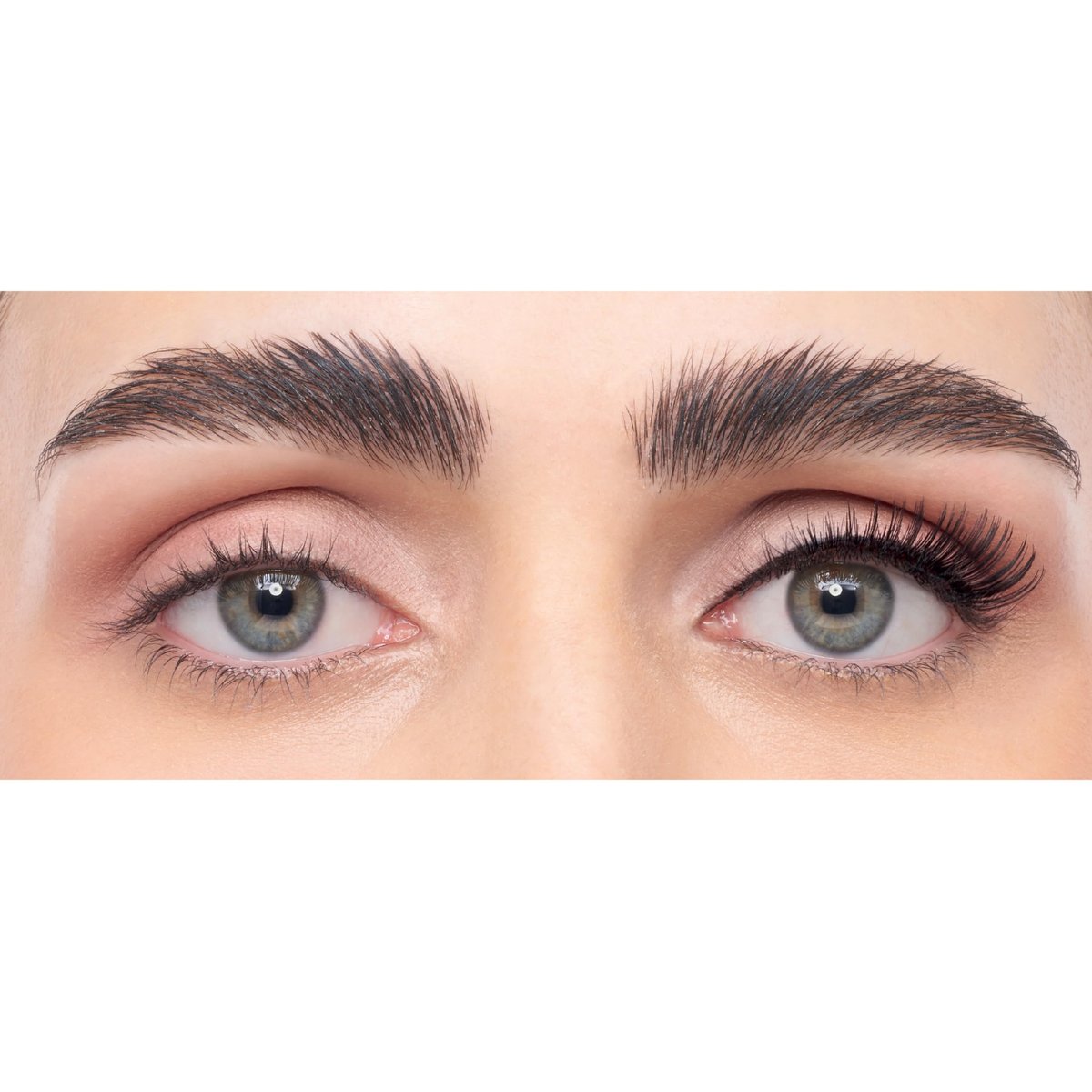 Eylure Press On Pre-Glued False Eyelashes, 3/4 Length Lashes, No. 005, 1 Pair - Natural Black Synthetic Lashes - görsel 6