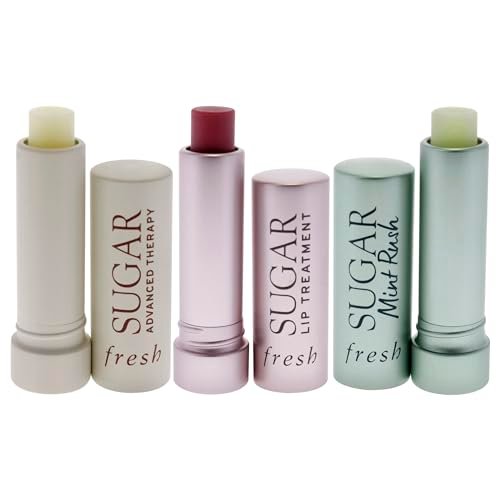 Fresh Tint & Treat Lip Care Set - Advanced Therapy, Mint Rush, and Sugar Rosé | 3-Pack Lip Balms - görsel 4