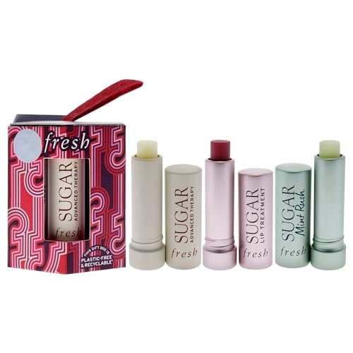Fresh Tint & Treat Lip Care Set - Advanced Therapy, Mint Rush, and Sugar Rosé | 3-Pack Lip Balms - görsel 2