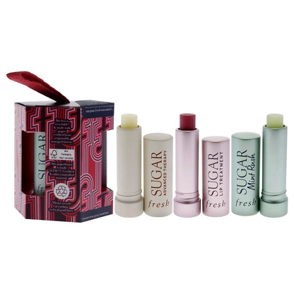 Fresh Tint & Treat Lip Care Set - Advanced Therapy, Mint Rush, and Sugar Rosé | 3-Pack Lip Balms