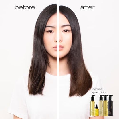 shu uemura art of hair Essence Absolue Nourishing Cream - Heat & UV Protection, Hydrating Hair Cream for All Hair Types, 5 Fl Oz Avelisse