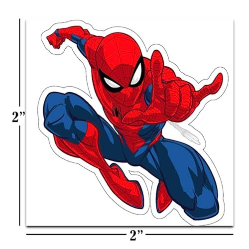 Marvel Spider-Man Temporary Tattoos Party Favors - 72 Count, 2" x 2" Each, for Kids and Boys - görsel 4