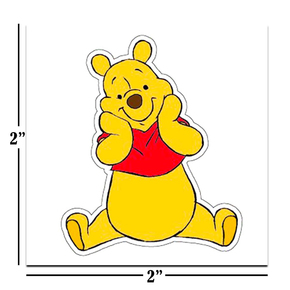 Disney Winnie the Pooh Temporary Tattoos for Kids - 72 Pack Party Favors Bundle - görsel 3