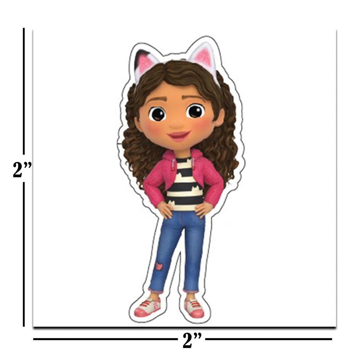 Gabby's Dollhouse Tattoos Party Favors Bundle – 72 Temporary Tattoos for Kids, Party Supplies - görsel 3