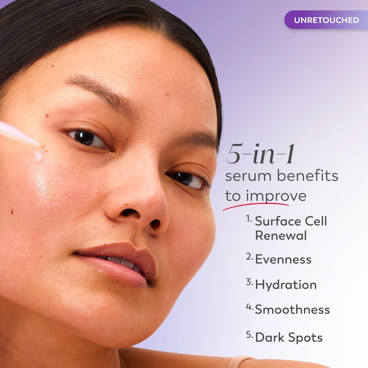 Olay Super Serum Night Repair Fragrance-Free Trial Size - Niacinamide, Peptide, Salicylic & Lactic Acid, Glycerin - 5-in-1 Skin Care Benefits - Hydrating, Reduces Dark Spots, Anti-Aging, 0.4 Oz Avelisse