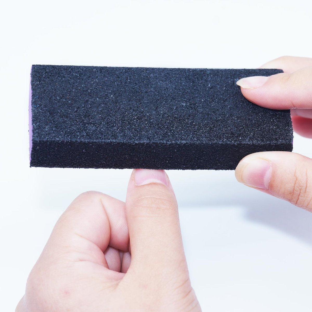 LNAUJS 2 Pack Buffer Block - Professional Manicure Tools Kit, 100/180 Grit Black Nail File and Sanding Buffer for Natural and Acrylic Nails - görsel 9