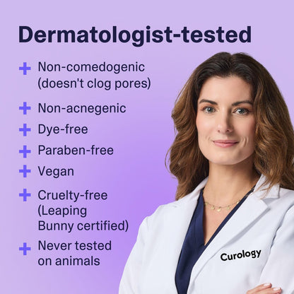 Curology Cream Moisturizer - Rich Hydrating Face Lotion for Dry Skin with Shea Butter and Hyaluronic Acid, 1.7 fl oz