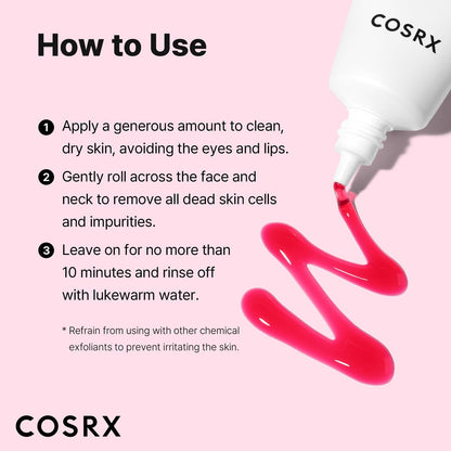 COSRX AHA BHA PHA LHA 35% Peel – Chemical Exfoliating Peeling Gel for Dull, Rough, Oily Skin, 1.01 fl. oz / 30 ml Avelisse