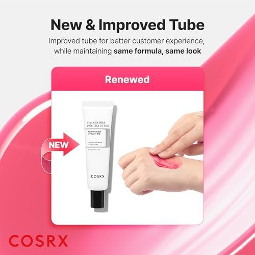 COSRX AHA BHA PHA LHA 35% Peel – Chemical Exfoliating Peeling Gel for Dull, Rough, Oily Skin, 1.01 fl. oz / 30 ml Avelisse