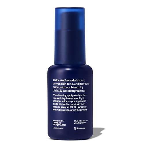 Curology Dark Spot Facial Serum – Discoloration Fading Serum for Post Acne Marks and Sunspots, 1 fl oz Avelisse