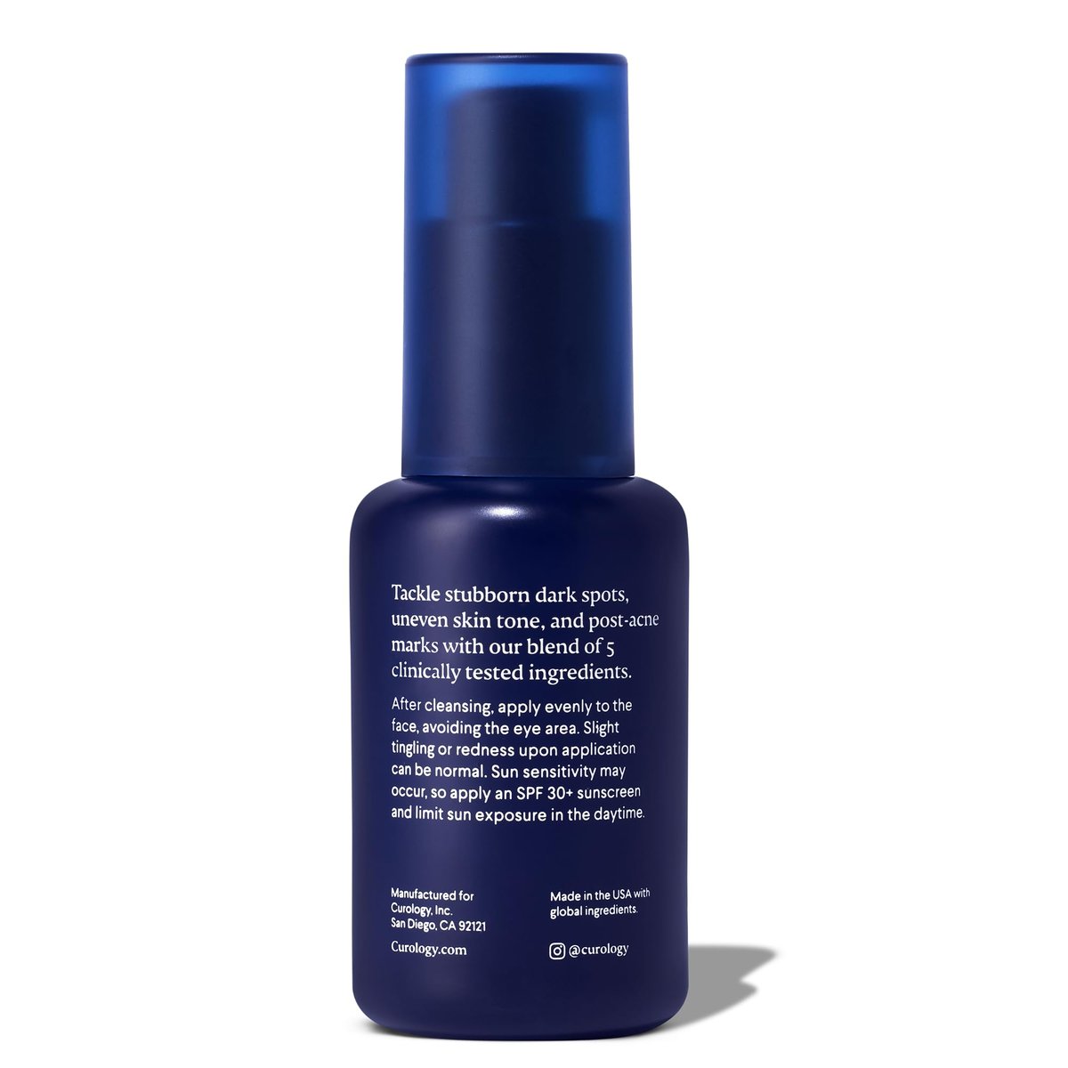Curology Dark Spot Facial Serum – Discoloration Fading Serum for Post Acne Marks and Sunspots, 1 fl oz Avelisse