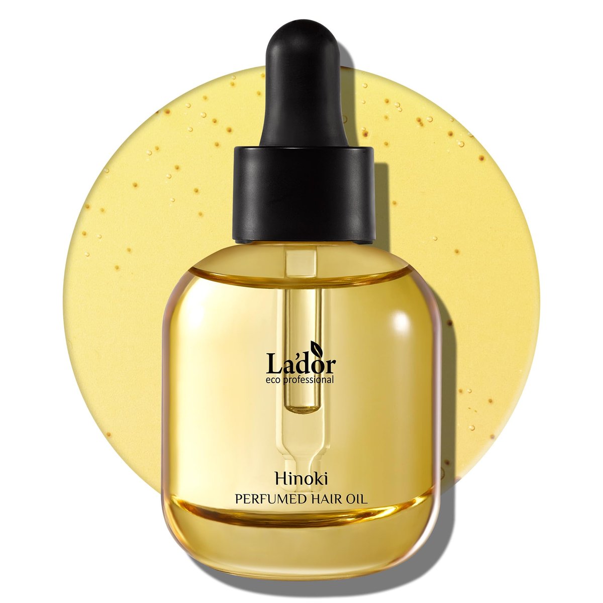 LADOR Hair Perfume Oil for Dry Damaged Hair - Anti-Frizz Nourishing Fragrance Gloss Oil Serum, Leave-In Conditioner for Curls & Waves, Sulfate & Paraben Free, 1 Fl Oz (Hinoki Korean) - görsel 1