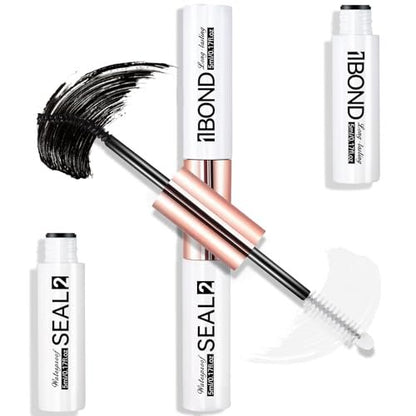 Miuffue Eyelash Glue - Latex-Free Lash Bond and Seal for Sensitive Eyes, Strong Hold 48 Hours