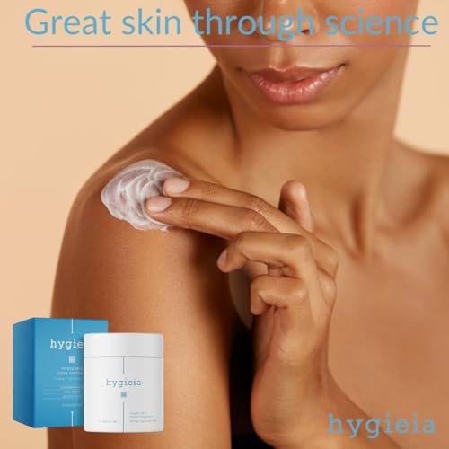 Hygieia + Crepey Skin Full Body Moisturizing & Firming Cream – Tighten & Smooth Crepey Skin - Anti-Aging Moisturizer with Hyaluronic Acid, AHAs & Natural Oils, 8 oz Avelisse