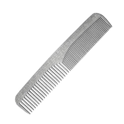 Stainless Steel Comb for Men – 5 Inch Travel Size Barber Grooming Comb