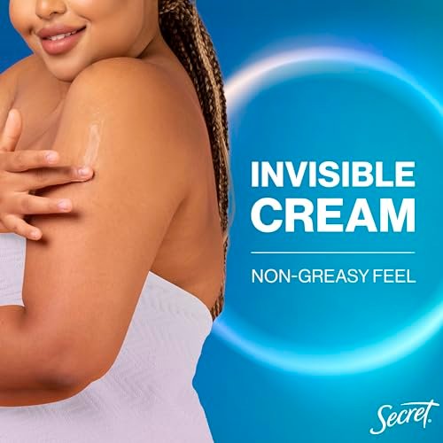 Secret Whole Body Deodorant Cream for Women, Peach & Vanilla Blossom Scent, Aluminum Free Deodorant, 72 HR Odor Protection, 3.0 oz - görsel 14