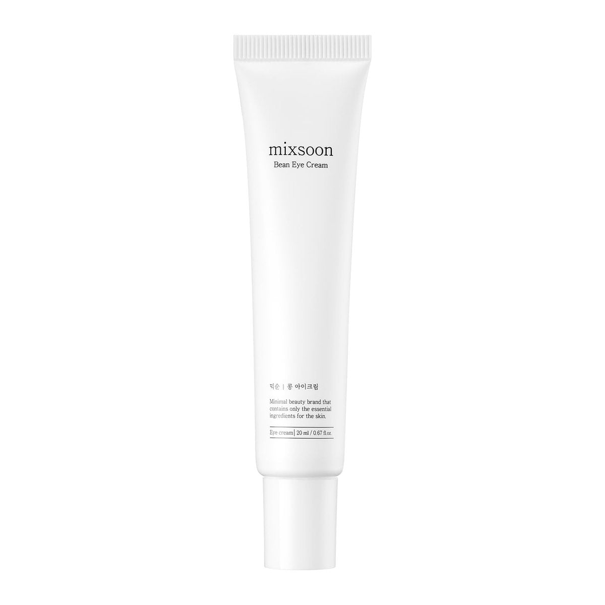 mixsoon Bean Eye Cream – Nourishing & Firming Eye Cream with Fermented Bean and Peptide Complex, Niacinamide, 20ml / 0.67 fl.oz. for Dark Circles and Puffiness Avelisse