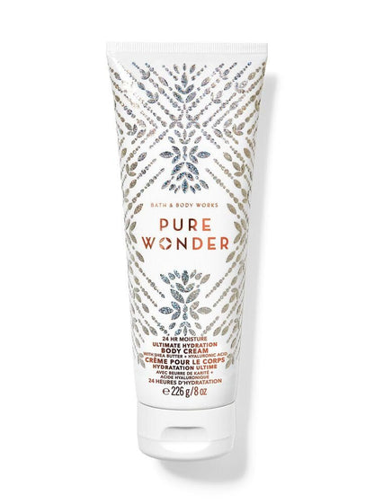 Bath & Body Works Pure Wonder Ultimate Hydration Body Cream Gift Set for Women, 8 Fl Oz