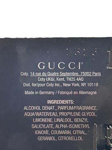 Gucci Guilty Sample Perfume Eau de Toilette for Men - Mini Travel Size 1.5 ml (Set of 3) Avelisse