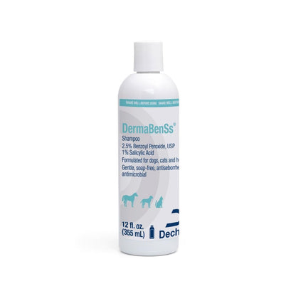 DermaBenSs Shampoo for Dogs, Cats and Horses – 12 oz Gentle Liquid Formula Avelisse