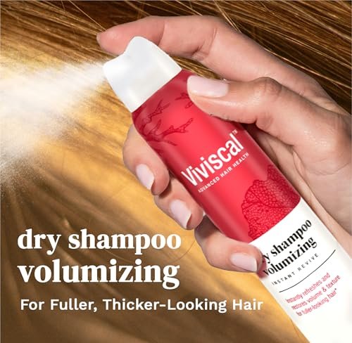 Viviscal Volumizing Dry Shampoo – Refresh Hair, Absorb Oil & Add Texture Between Washes (5.07 Fl Oz) Avelisse