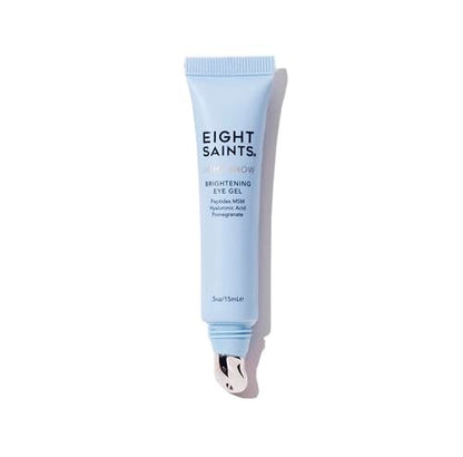 Eight Saints Light Show Brightening Eye Gel – Anti-Aging Cooling Eye Gel with Peptides, MSM & Hyaluronic Acid to Reduce Puffiness, Wrinkles & Calm Under Eye Skin (0.5 oz) Avelisse