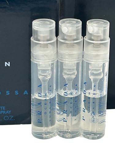 Prada Luna Rossa Ocean Eau de Toilette Sample Set - 3 Mini Travel Sprays 0.04 fl oz Each - görsel 4