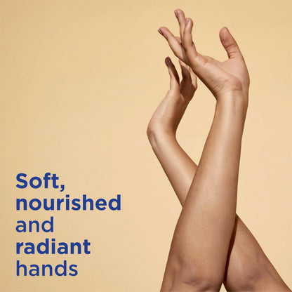 Vaseline Radiant X Deep Nourishment Hand Butter 2-Pack + Original Lip Therapy Stick - 3 Piece Set for Dry Skin Avelisse