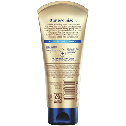Vaseline Radiant X Deep Nourishment Hand Butter 2-Pack + Original Lip Therapy Stick - 3 Piece Set for Dry Skin Avelisse