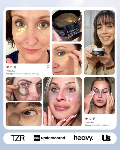 depology Replenish & Repair Under Eye Patches for Puffy Eyes and Wrinkles (60 Patches) – Hydrating Eye Gel Pads with Ceramides and Hyaluronic Acid for All Skin Types Avelisse