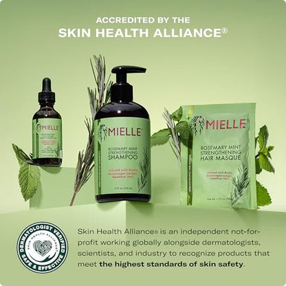 Mielle Organics Rosemary & Mint Hair Pomade - Conditioning Natural Hair Moisturizer for Scalp Health, Wave Definition, and Shine (5 oz)