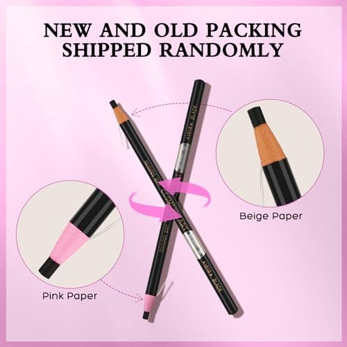 QUEEJOY Brow Mapping Kit – Complete Eyebrow Shaping Set with String, Ruler Stickers, Concealer, Brushes, Razor, and Sharpener Avelisse